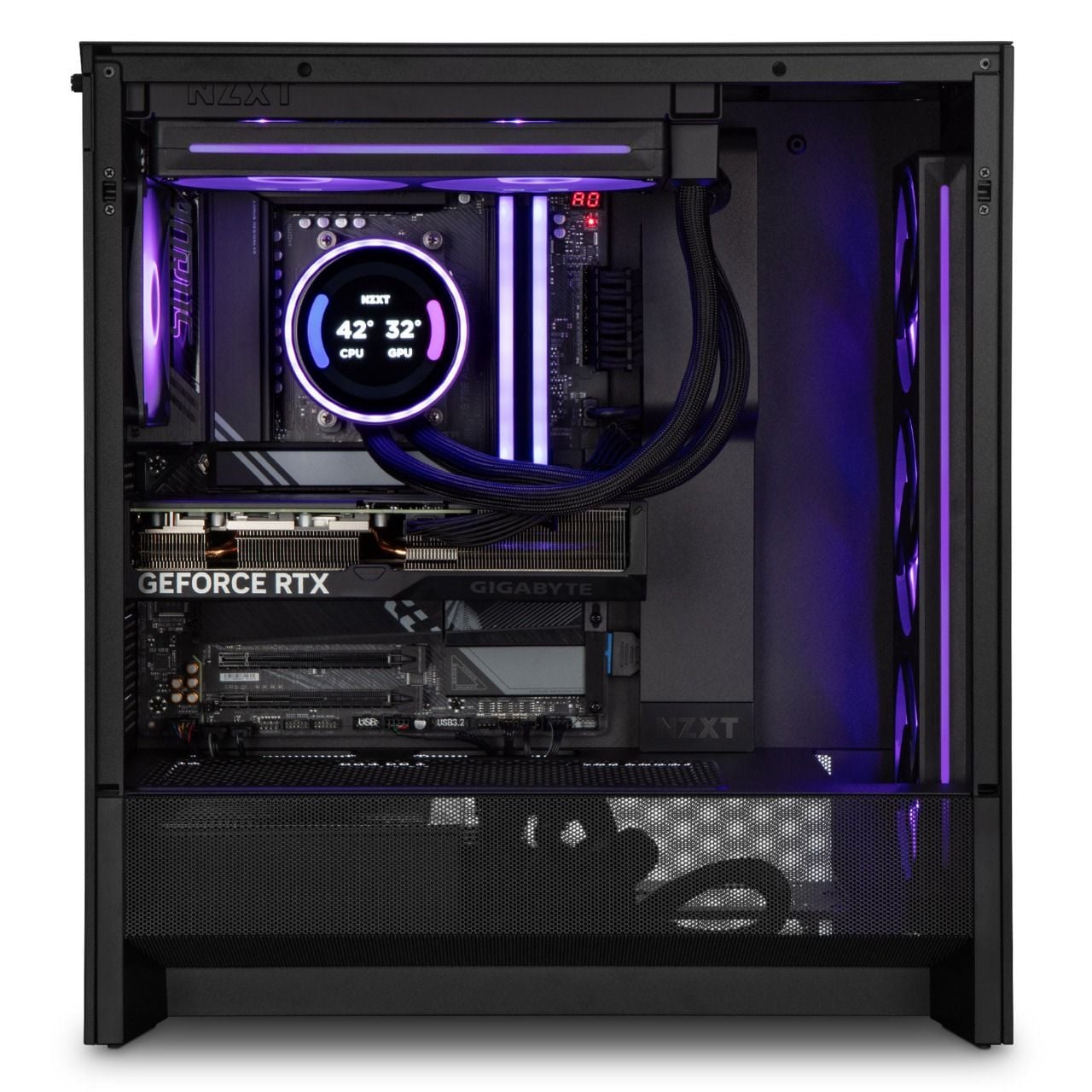 U-Case Epoch Gaming PC RGB - i7-14700KF, 32GB RAM, 1TB SSD, RX 7800 XT, Windows 11 - Image 2