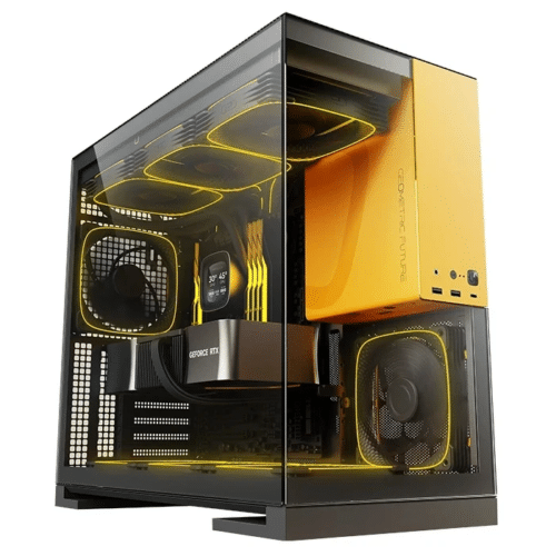 Geometric Future Model 5 Yellow