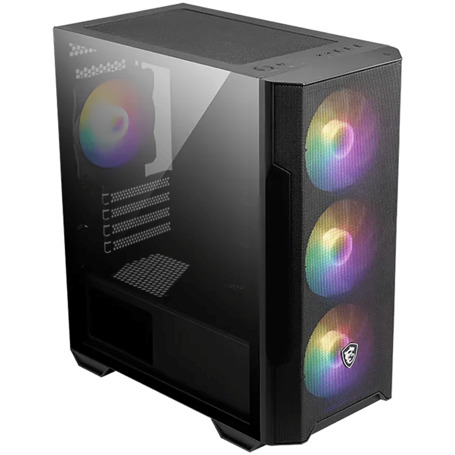 MSI MAG FORGE M100R: Κουτί M-ATX με ARGB Ανεμιστήρες