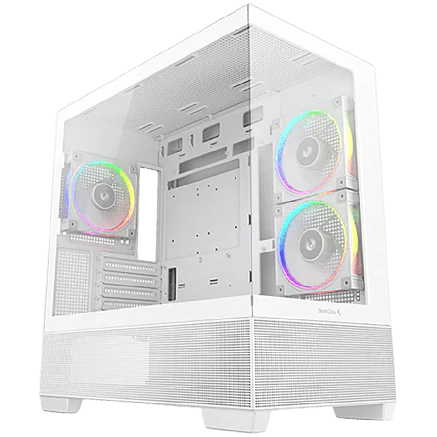 DeepCool CG380-3F WH: Κουτί Mid Tower με ARGB Αεραγωγούς