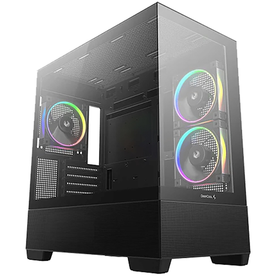 DeepCool CG380-3F: Κουτί Mid Tower με ARGB και Τζάμι